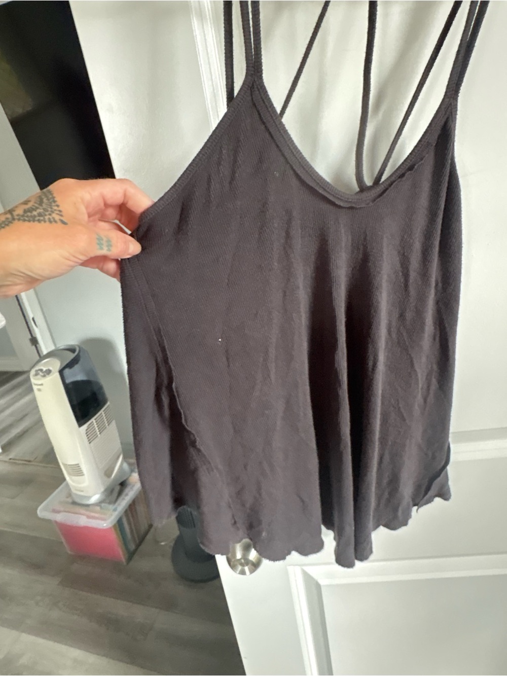 We The Free People Tank Top - Grey. Size XS